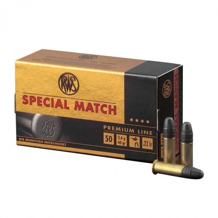 RWS Special Match Randfeuerpatrone Kal. 22
